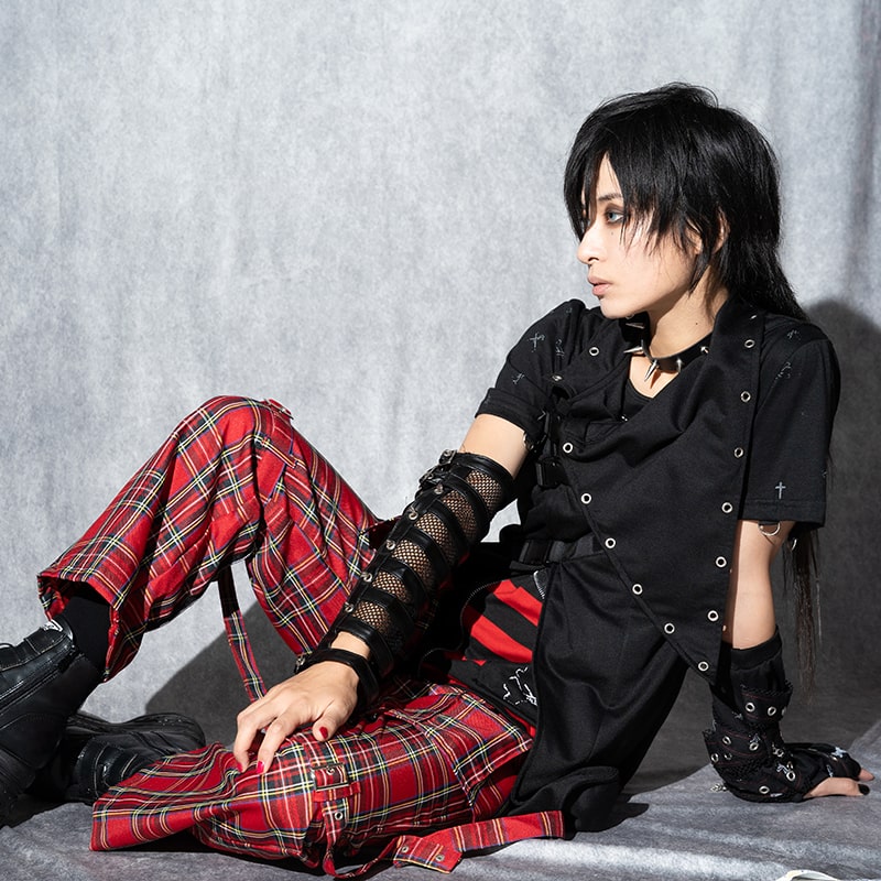 楽天市場】冥闇 ベルトロングベスト コート パーカー 原宿 原宿系 原宿