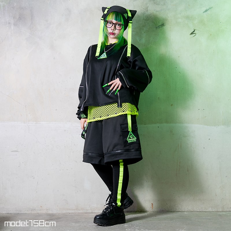 楽天市場】渦雷 レギンス タイツ 原宿 原宿系 ファッション サイバー