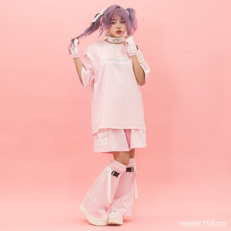 楽天市場】GAME OVER グローブ ピンク ジャージ 原宿 原宿系