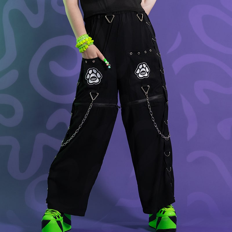 楽天市場】カオス パンツ ボトムス 原宿系 原宿 ファッション パンク