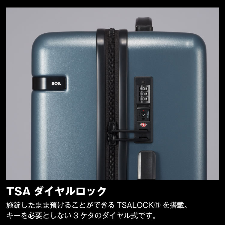 楽天市場】【エース公式】 スーツケース ace. エース コーナーストーン