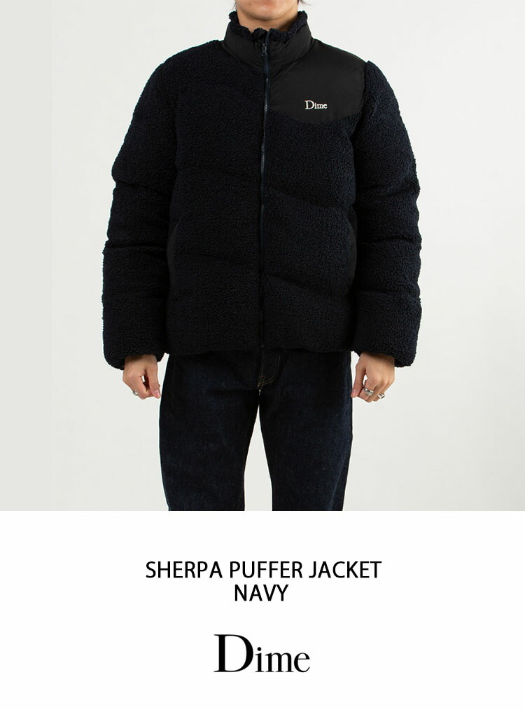 楽天市場】Dime ダイム フリース ボアフリース SHERPA PUFFER JACKET