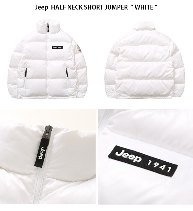 楽天市場】Jeep ジープ ダウンジャケット HALF NECK SHORT JUMPER