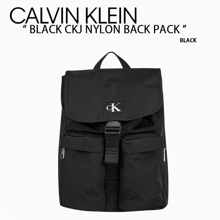 楽天市場】Calvin Klein カルバンクライン リュック BLACK CKJ CITY