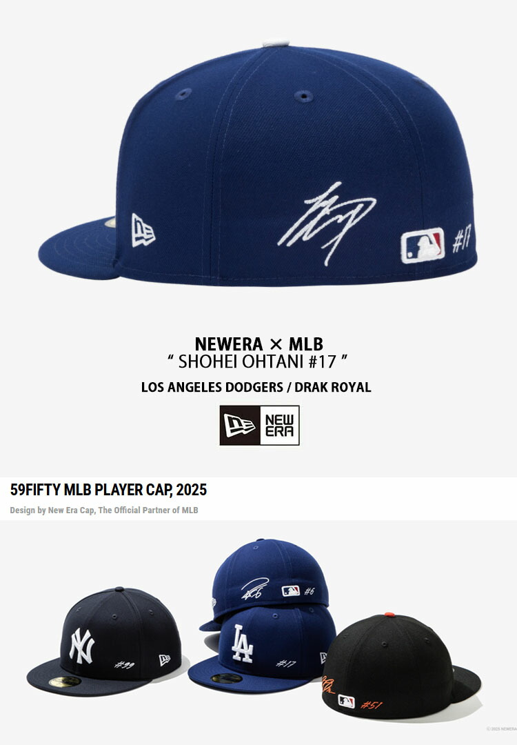 楽天市場】NEWERA ニューエラ キャップ 大谷翔平 サイン刺繍 59FIFTY