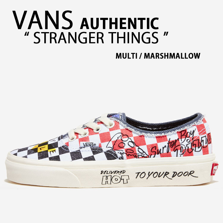 楽天市場】VANS バンズ スニーカー AUTHENTIC Stranger Things