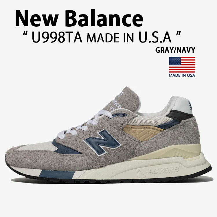 楽天市場】New Balance ニューバランス スニーカー U998TA GRAY NAVY