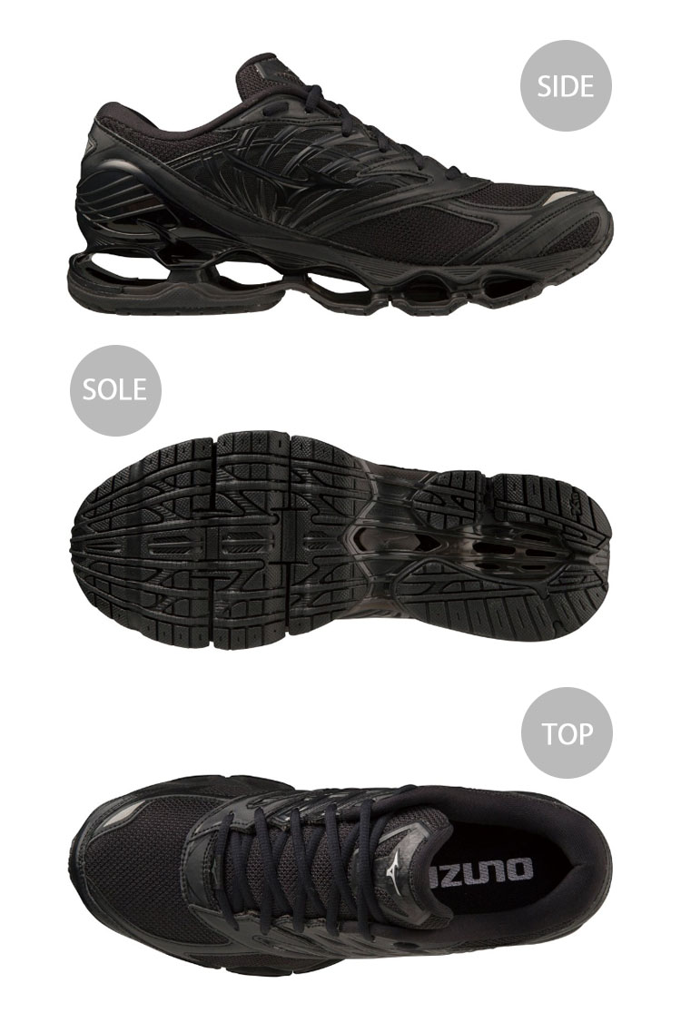 楽天市場】Mizuno ミズノ スニーカー WAVE PROPHECY LS BLACK
