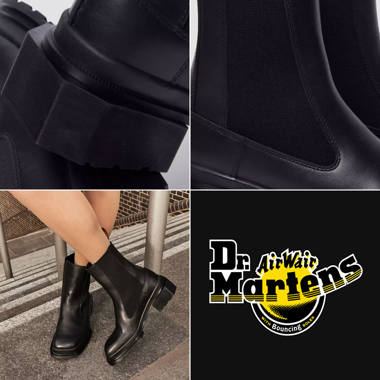 楽天市場】Dr.Martens ドクターマーチン サイドゴア レザーシューズ