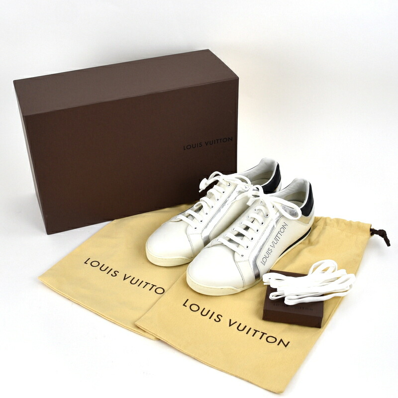 楽天市場】ルイヴィトン スニーカー サイズ7 26cm レザー 革 白