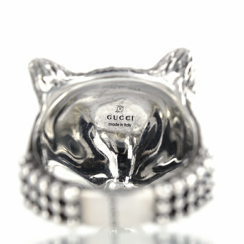 楽天市場】グッチ リング メンズジュエリー シルバー925 アンガー