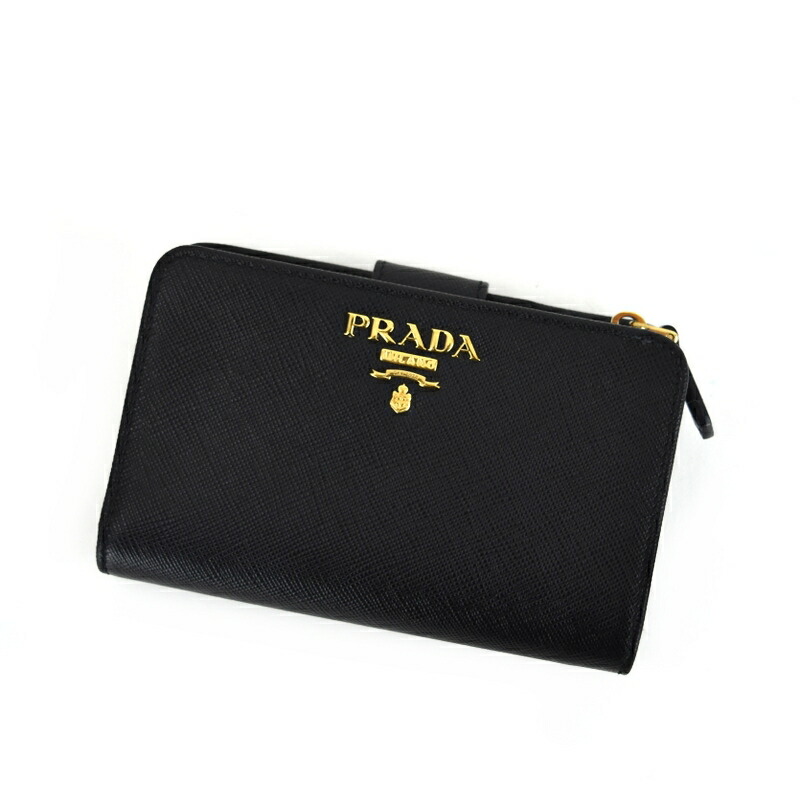 楽天市場】プラダ 財布 レディース 二つ折り財布 1ML225 サフィアーノ