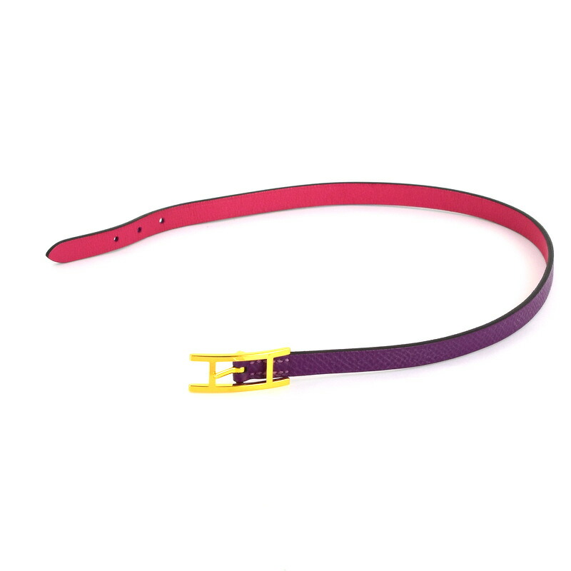 楽天市場】エルメス レザーブレスレット ビーアピ ドゥブルトウール