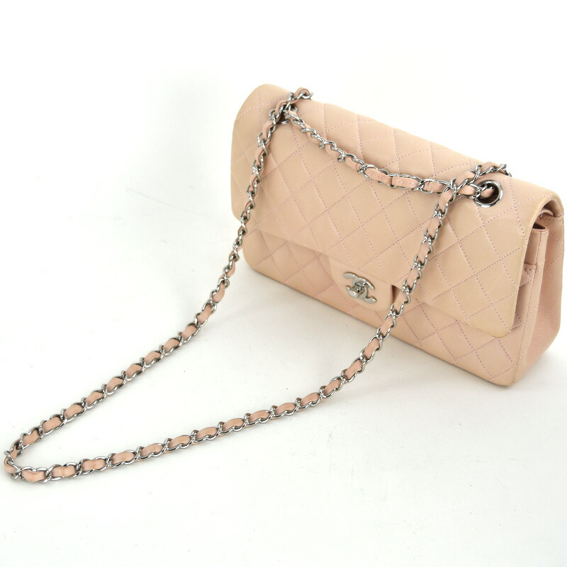 楽天市場】シャネル バッグ チェーンショルダー マトラッセ Wフラップ