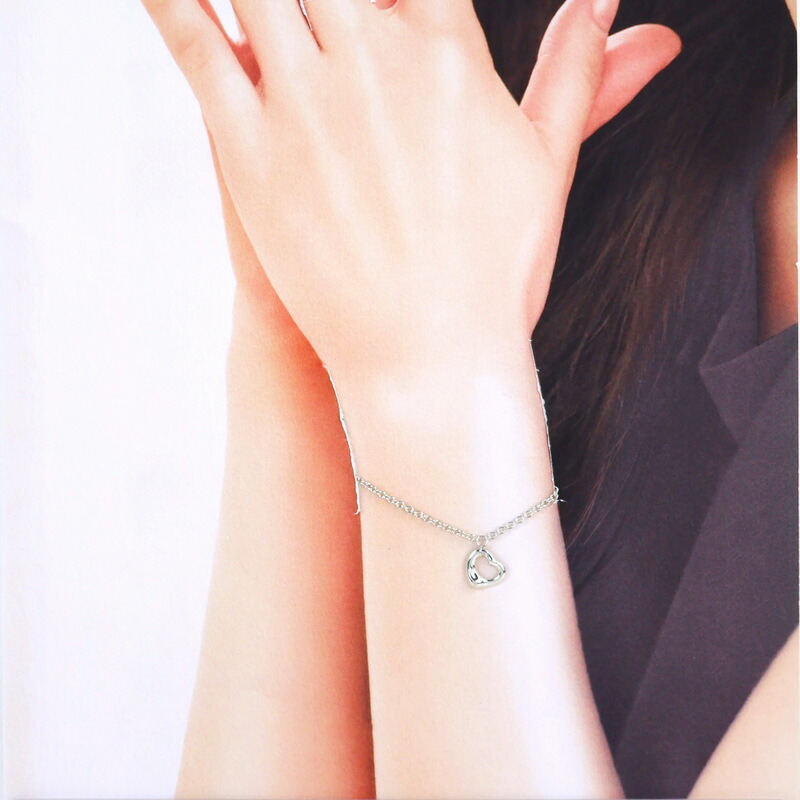 楽天市場】ティファニー オープンハートブレスレット レディース