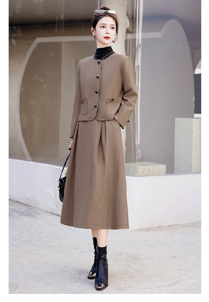 楽天市場】スカートスーツ 2点セット セットアップ レディース