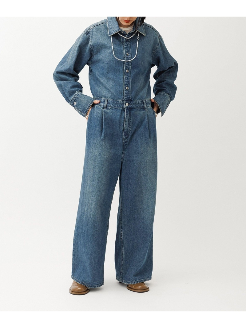 楽天市場】デニムジャンプスーツ ADAM ET ROPE' FEMME アダムエロペ