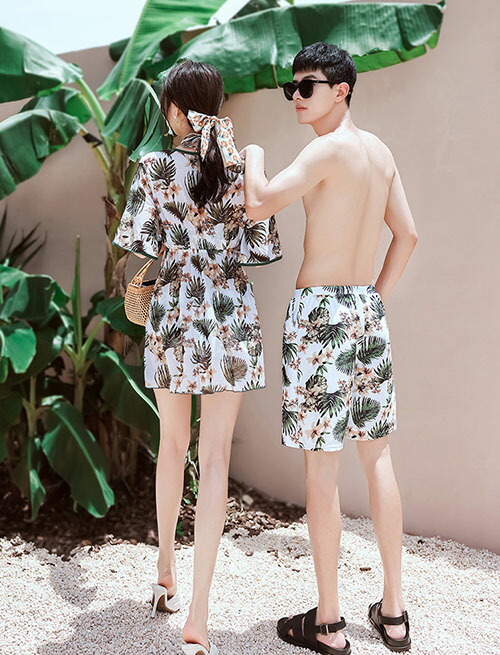 楽天市場】【☆半額限定☆スーパーSALE期間中】ペア水着 ビキニ 男女4