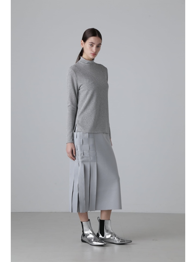 楽天市場】【SALE／40%OFF】◇シャイニーニットジャガードハイネック