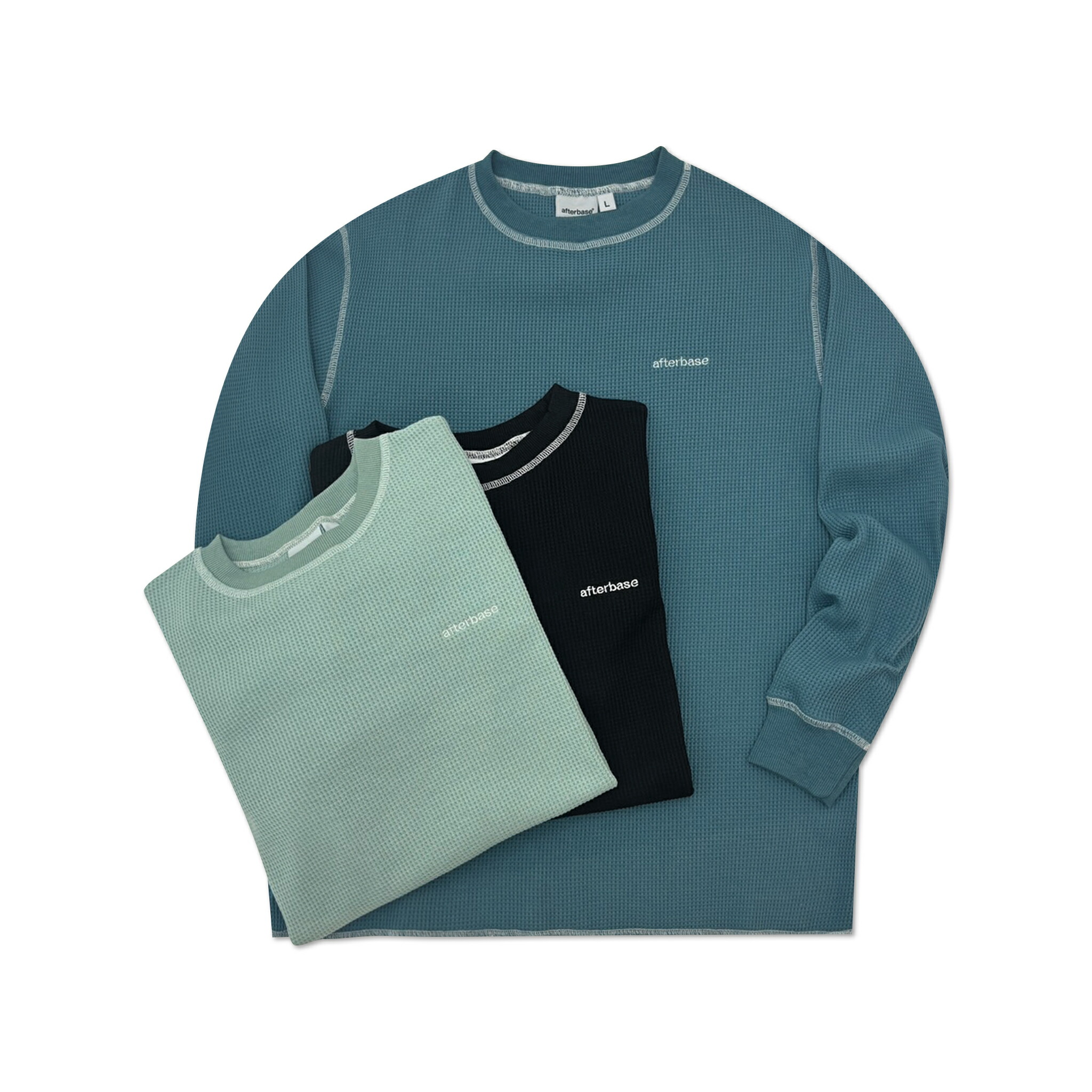 楽天市場】afterbse サーマル ロングスリーブ ティーシャツ THERMAL L