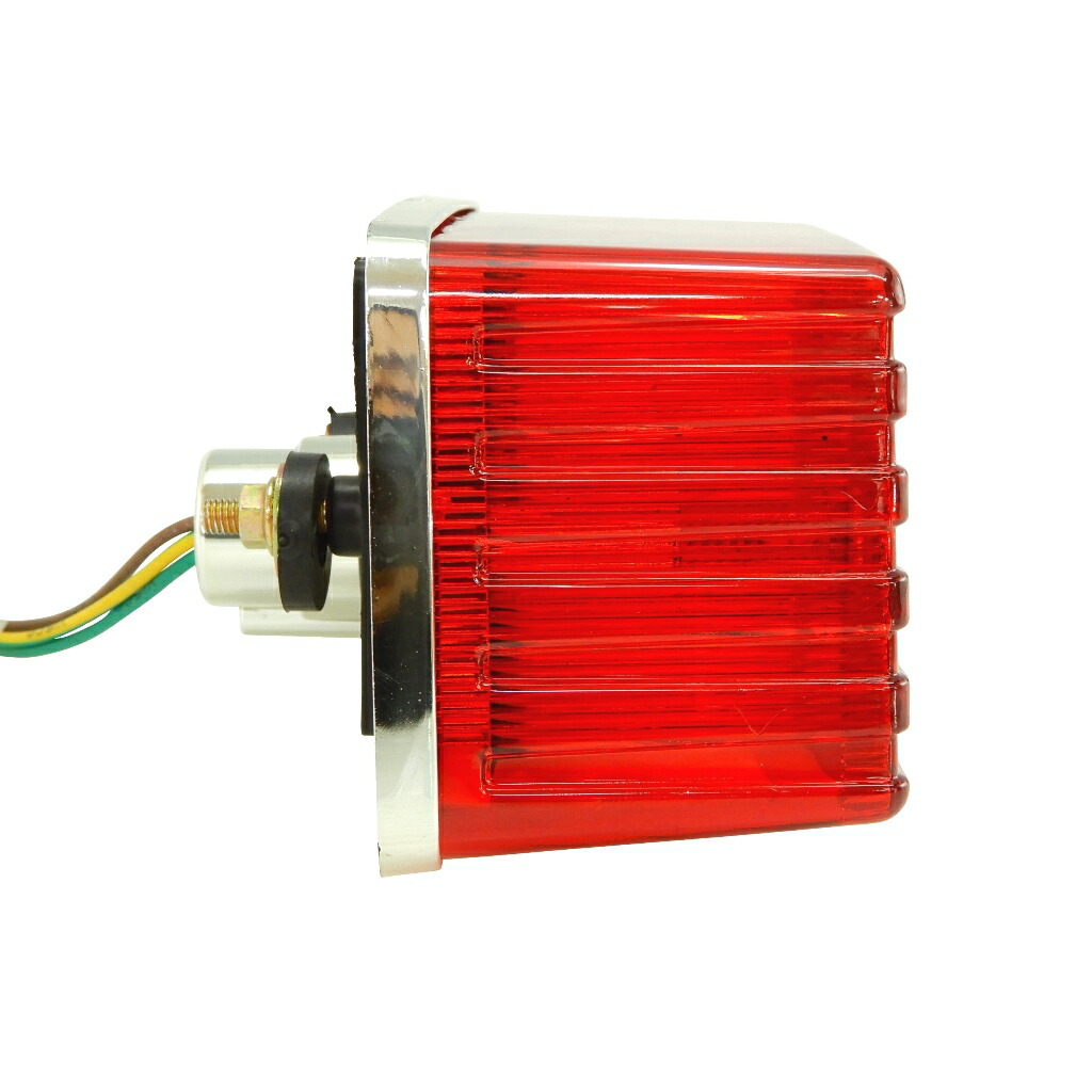 楽天市場】テールランプ 角 スリット 汎用 旧車 カフェレーサー