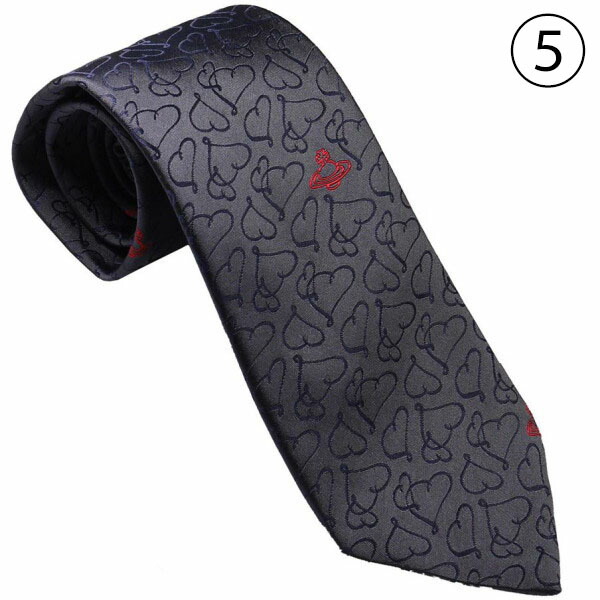 楽天市場】ヴィヴィアン ウエストウッド メンズ ネクタイ ハート柄 総