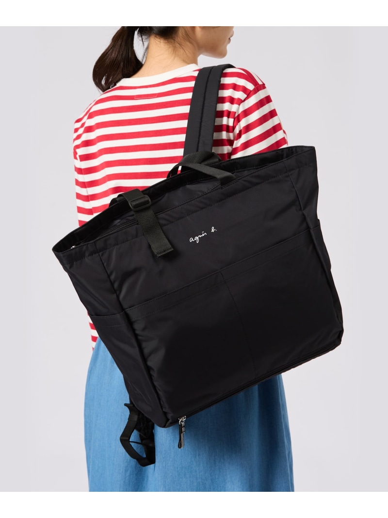 楽天市場】ロゴ ペアレンツバッグ マザーズバッグ agnes b. ENFANT