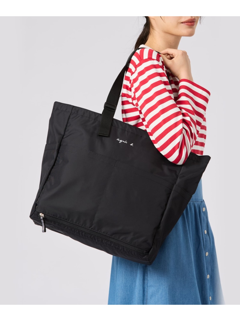 楽天市場】ロゴ ペアレンツバッグ マザーズバッグ agnes b. ENFANT