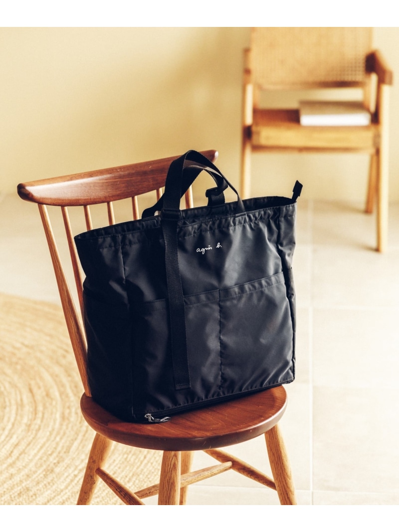 楽天市場】ロゴ ペアレンツバッグ マザーズバッグ agnes b. ENFANT