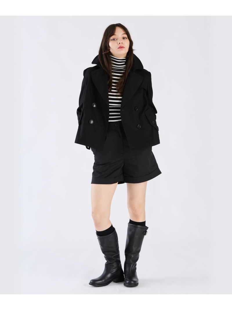 楽天市場】【SALE／40%OFF】ツイルショートトレンチジャケット To b