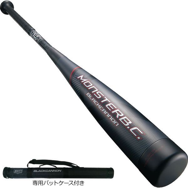 楽天市場】軟式バット ゼット ZETT モンスターブラックキャノン ミドル