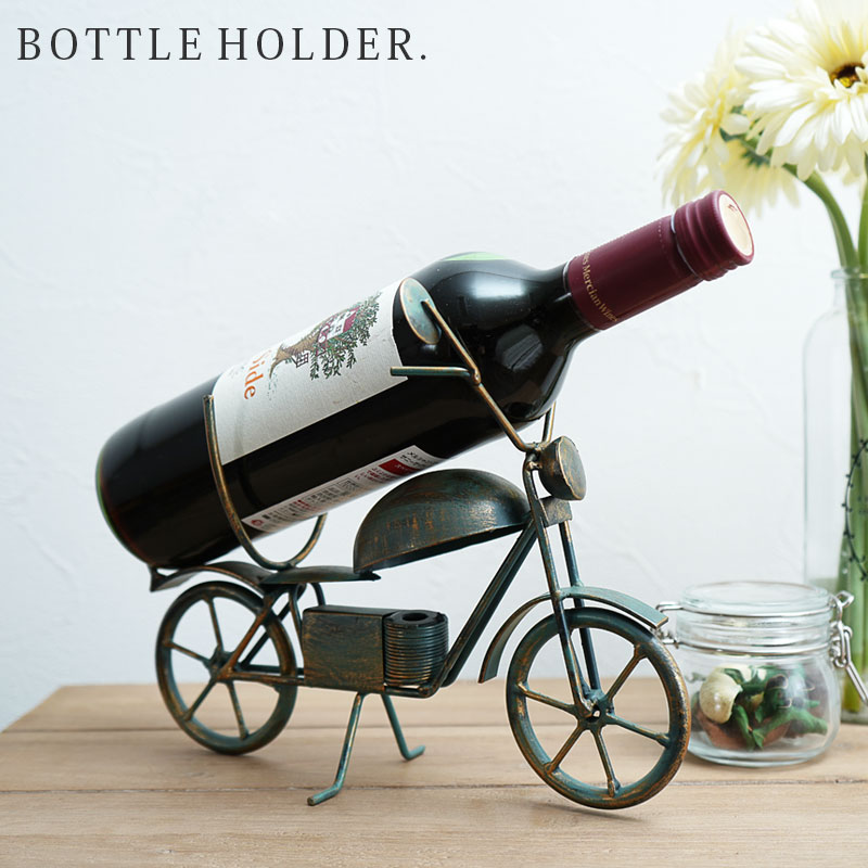 楽天市場】5日限定10%offクーポン ワインボトルホルダー ボトル