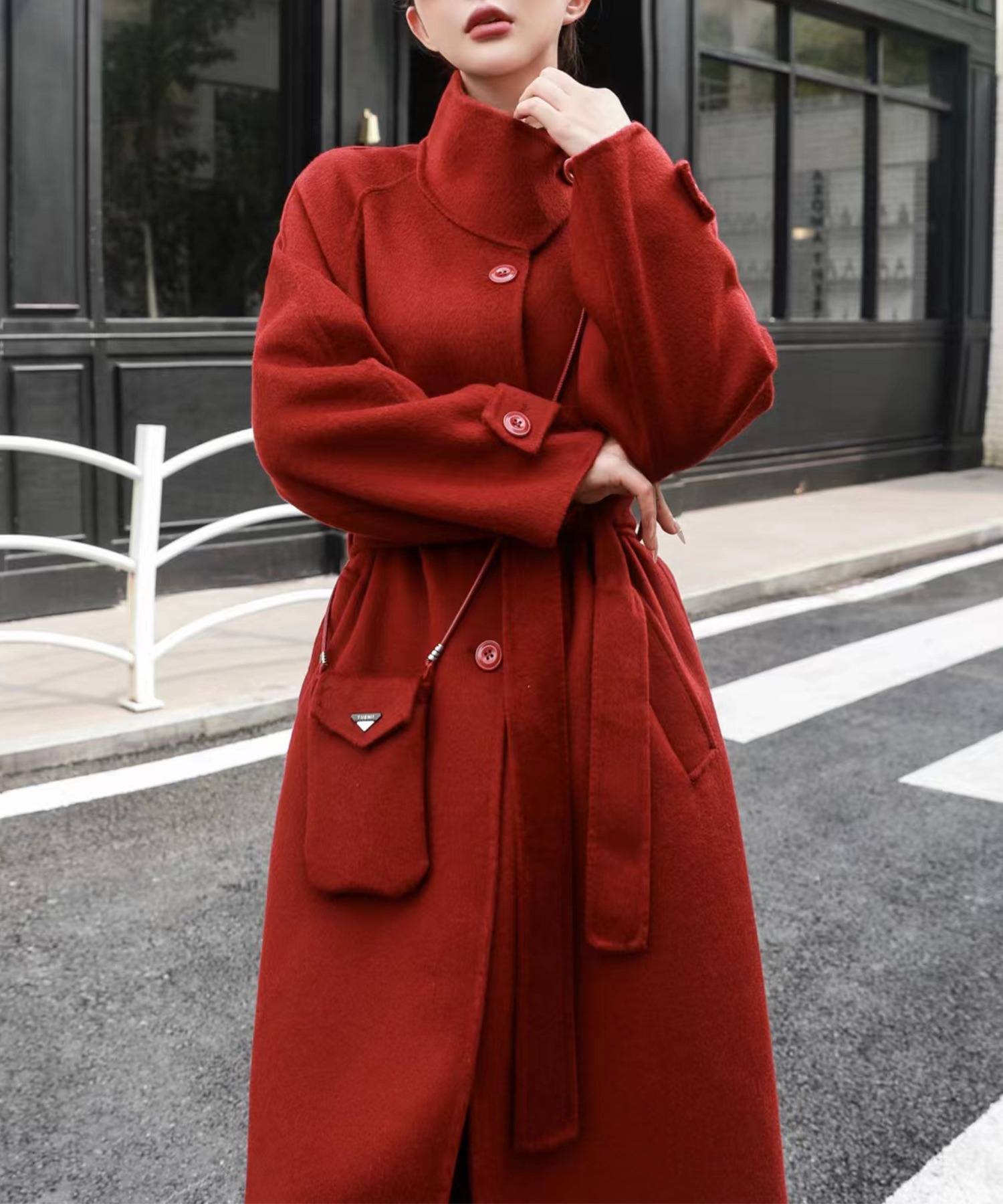 楽天市場】【AWCR】【DECADE CLASSIC】ステンカラーコート ミニバッグ