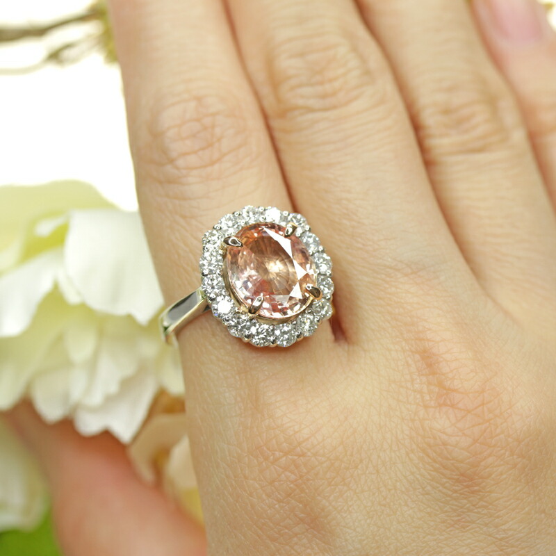 楽天市場】【ｾｰﾙ】スリランカ産非加熱パパラチアサファイア 4.95ct