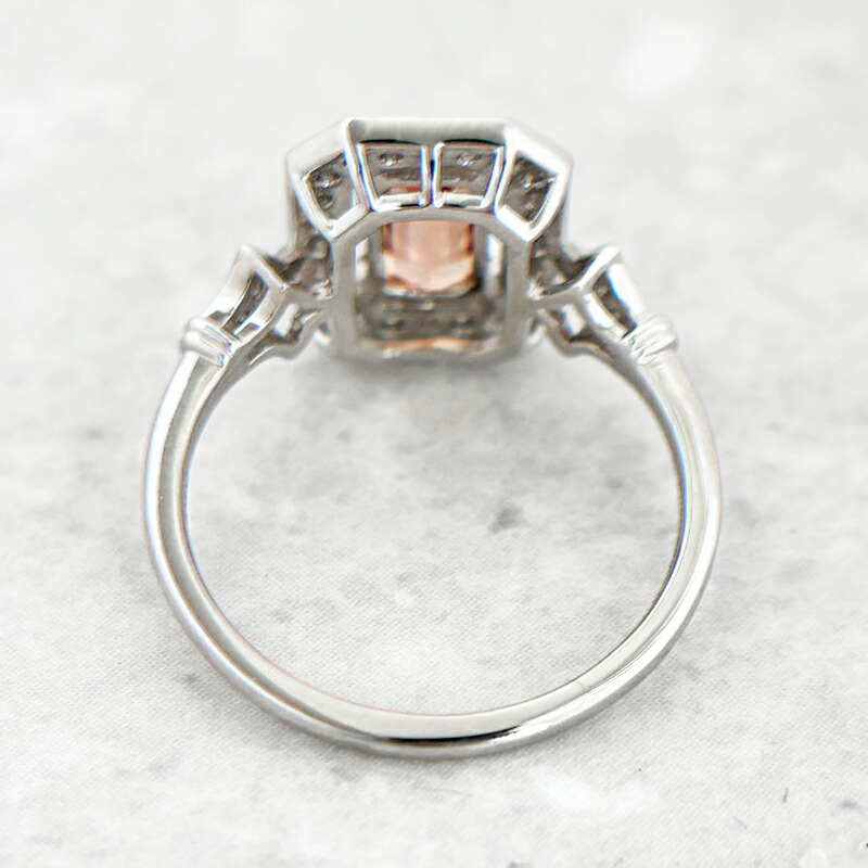 楽天市場】【ｾｰﾙ】インペリアルトパーズ 0.855ct リング 12.5号 PT900