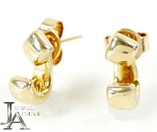 楽天市場】【RUGIADA】ルジアダ ピアス K18 750YG イエローゴールド 4