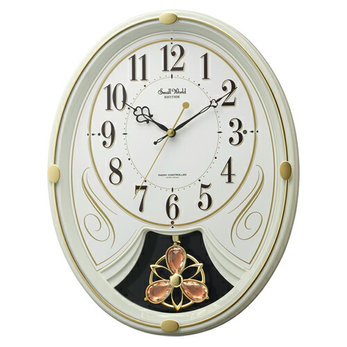 楽天市場】スモールワールドクラッセ 木目 メロディ電波掛け時計の通販