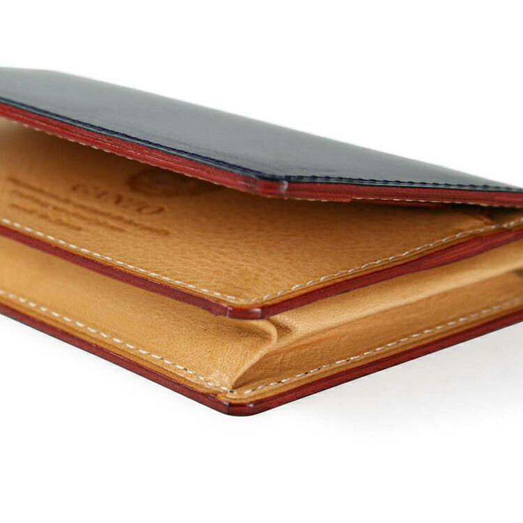 楽天市場】【GANZO】 ガンゾ THIN BRIDLE シンブライドル 名刺入れ