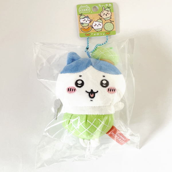 楽天市場】北海道限定 ちいかわ メロン ぬいぐるみキーチェーン