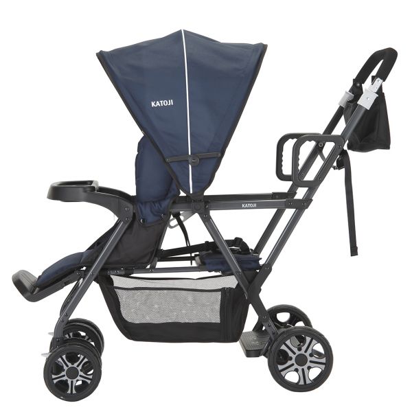 楽天市場】【カトージ】ベビーカー 二人でゴー（ネイビー） 41911