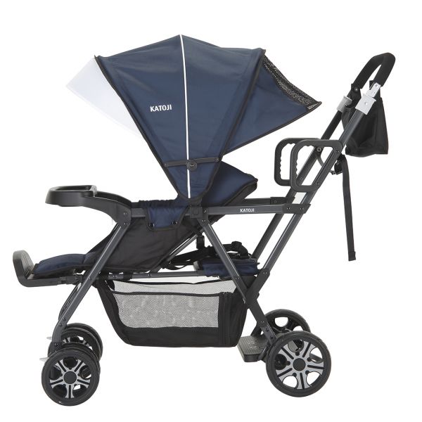 楽天市場】【カトージ】ベビーカー 二人でゴー（ネイビー） 41911