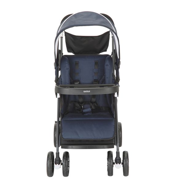 楽天市場】【カトージ】ベビーカー 二人でゴー（ネイビー） 41911