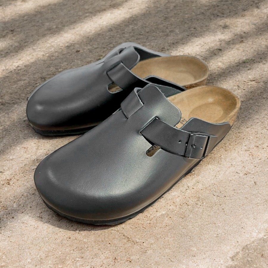 楽天市場】BIRKENSTOCK[ビルケンシュトック]/BOSTON[ボストン]/BLACK