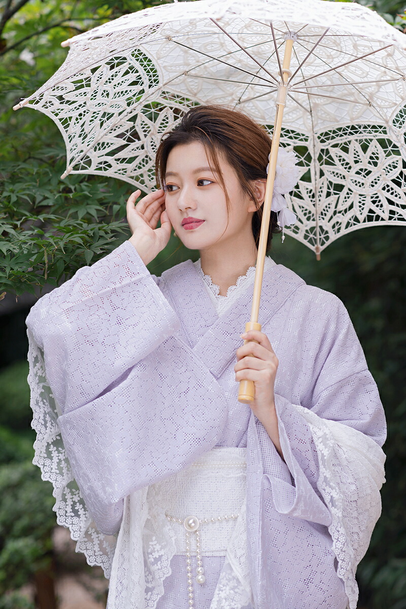 楽天市場】上質レース着物 レース 着物 浴衣 夏着物 女性用 仕立て