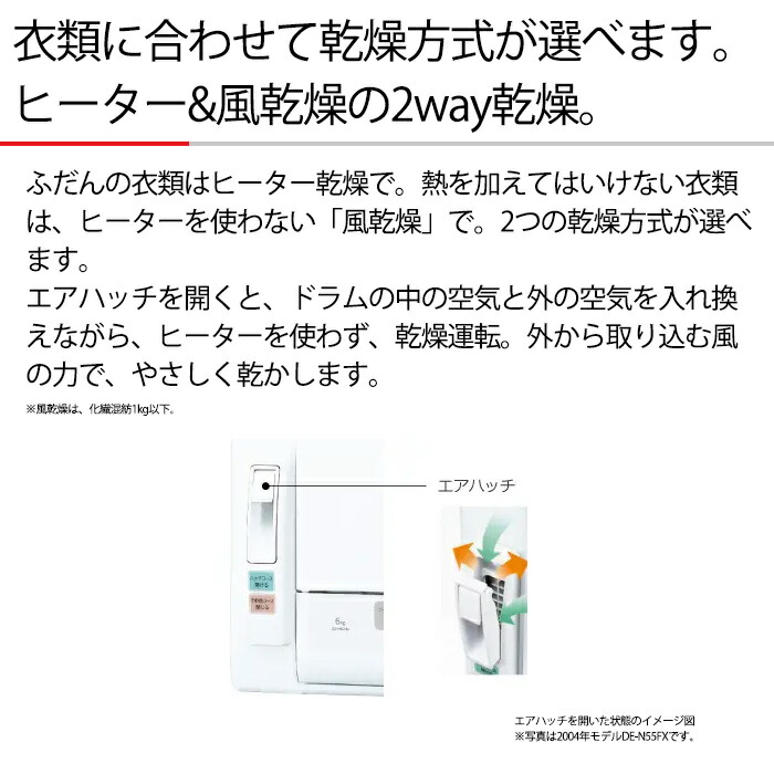 楽天市場】日立 衣類乾燥機 乾燥容量5kg DE-N50HV-W ピュアホワイト