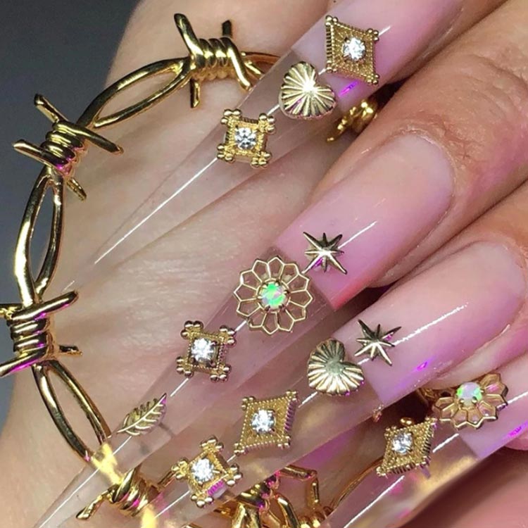 楽天市場】ネイルチップ エキストラロング ネイルチップ ネイルチップ