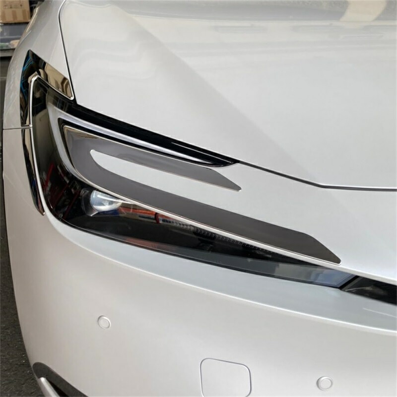 楽天市場】プリウス 60系 パーツ ヘッドライト ガーニッシュトリム