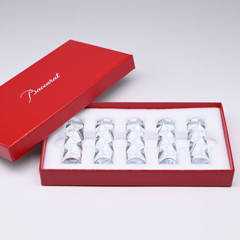 楽天市場】バカラ Baccarat 箸置き ペア スウィング チョップ
