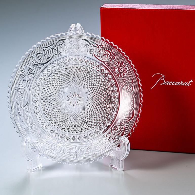 楽天市場】バカラ Baccarat プレート アラベスク デザートプレート