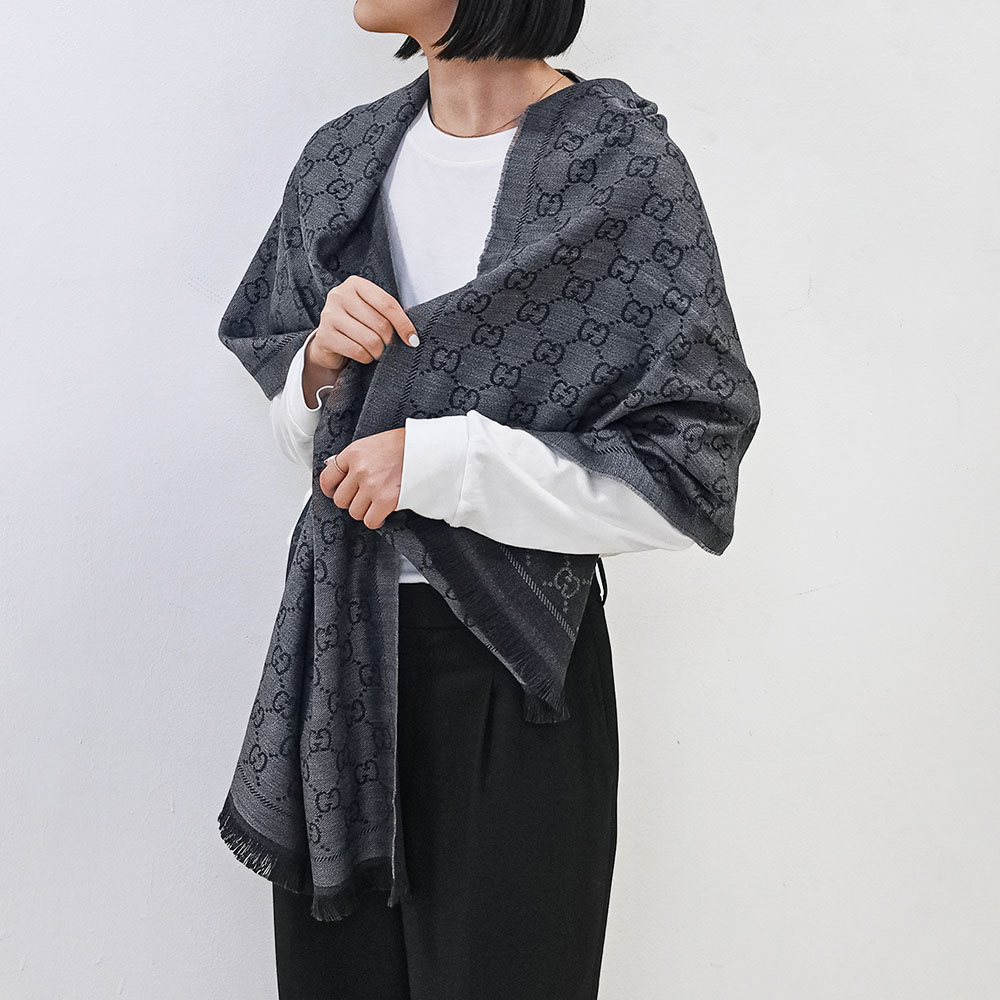 楽天市場】【刺しゅう可有料】 グッチ GUCCI ストール マフラー メンズ